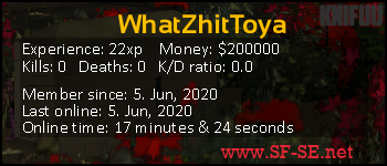 Player statistics userbar for WhatZhitToya
