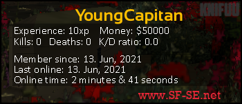 Player statistics userbar for YoungCapitan