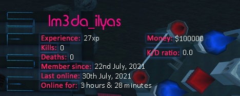 Player statistics userbar for lm3da_ilyas