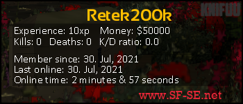 Player statistics userbar for Retek200k