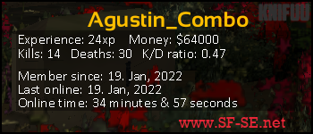 Player statistics userbar for Agustin_Combo