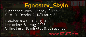 Player statistics userbar for Egnostev_Skyin